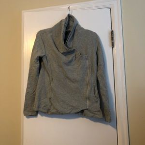 North Face Cowl Neck Zip Sweater